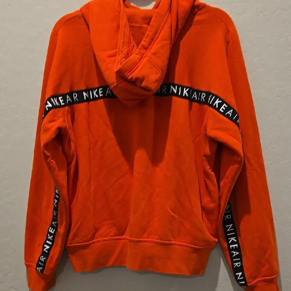 Nike Men's Bold Orange Crewneck Sweater - Picture 4 of 5